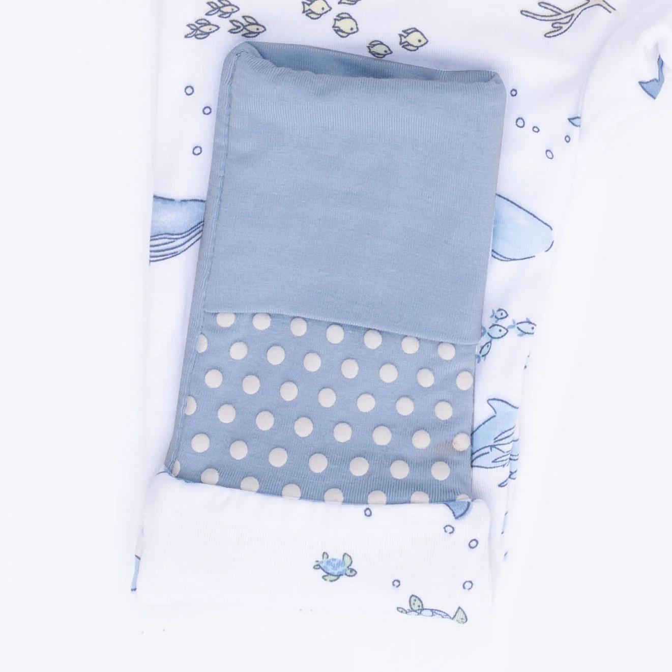 Watercolor Blue Whales - Convertible Romper - Image 5