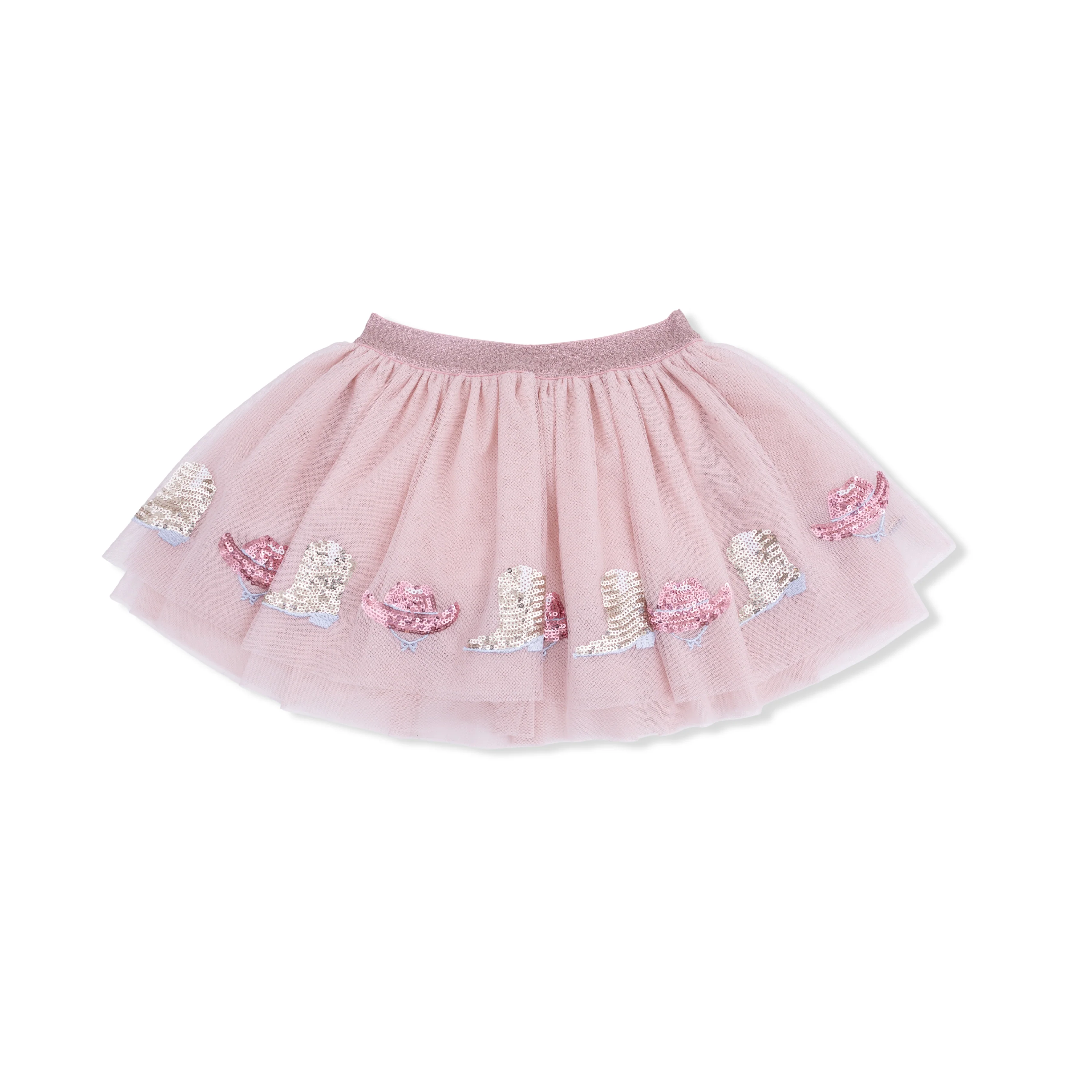 Yee Haw Cowgirl - Tutu Skirt with Bike Shorts - Image 2
