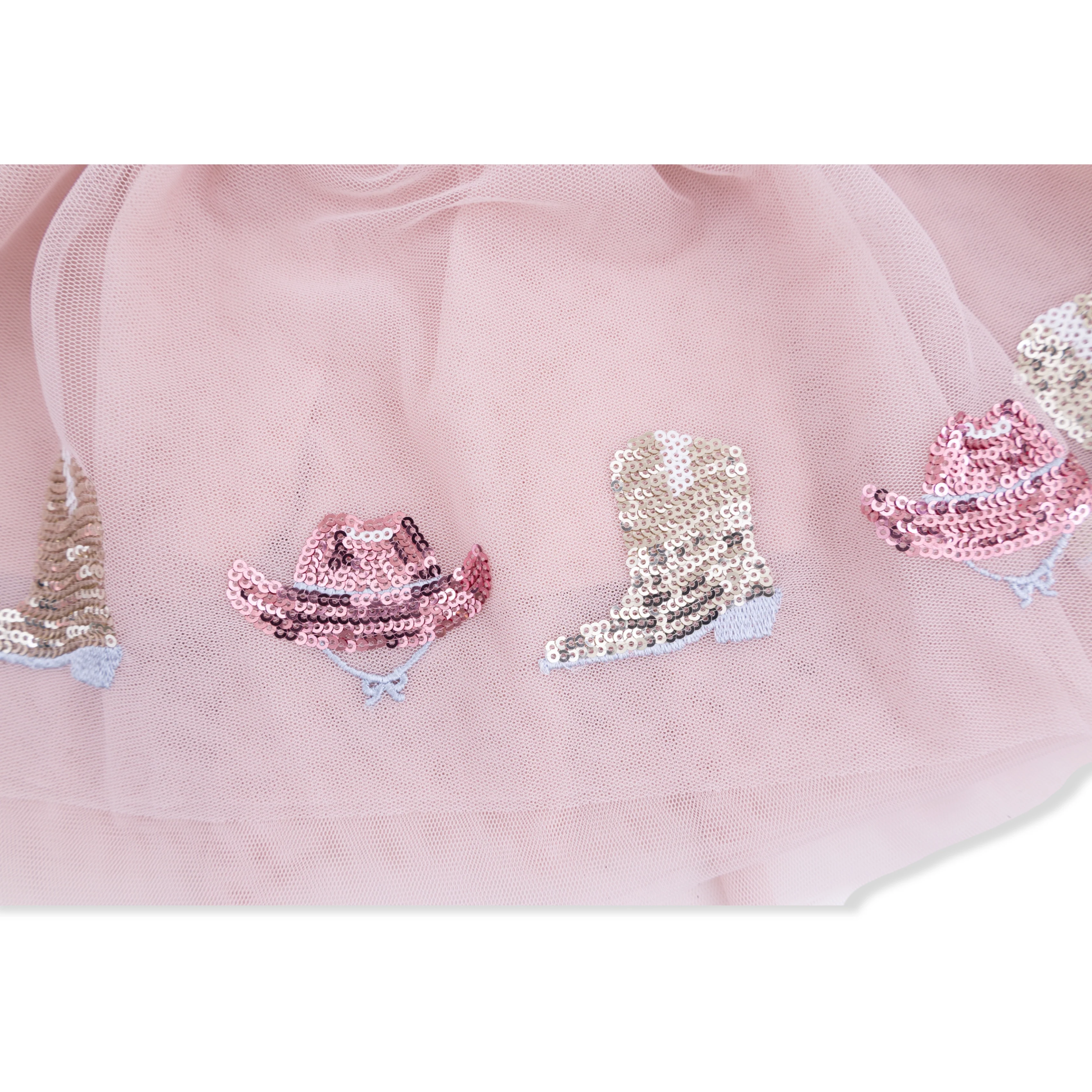 Yee Haw Cowgirl - Tutu Skirt with Bike Shorts - Image 3