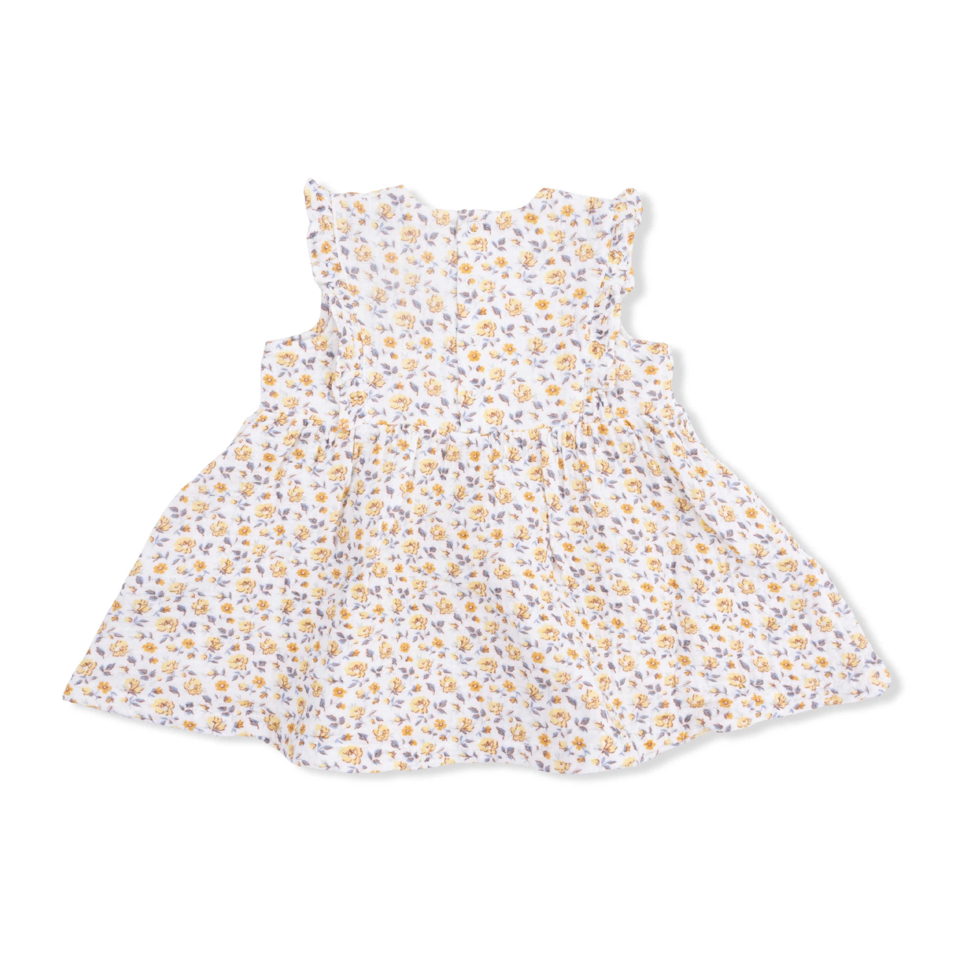Yellow Country Roses - Ruffle Dress and Bloomer - Image 6